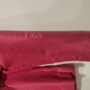 Figs Salta Underscrub Pink With Striping Detail